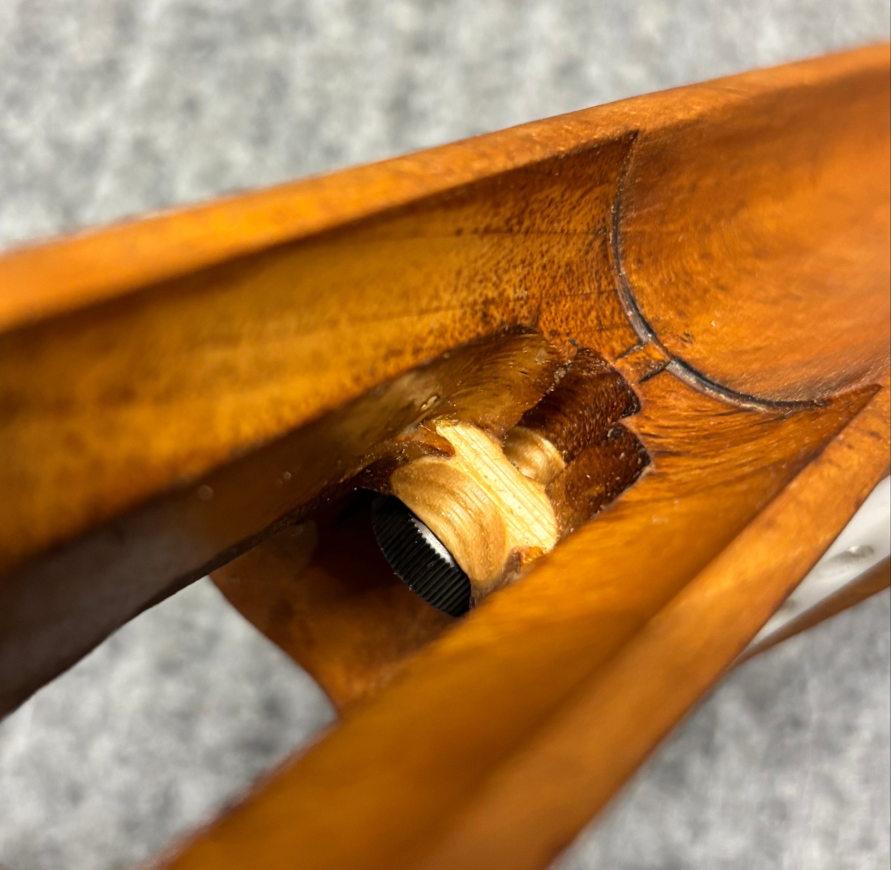 Anschütz Fortner tukki käytetty 22 cal.