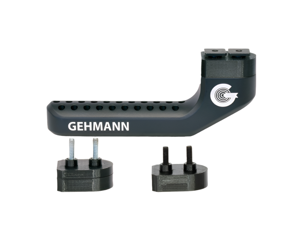 Tukin kahva penkkituesta ampujille