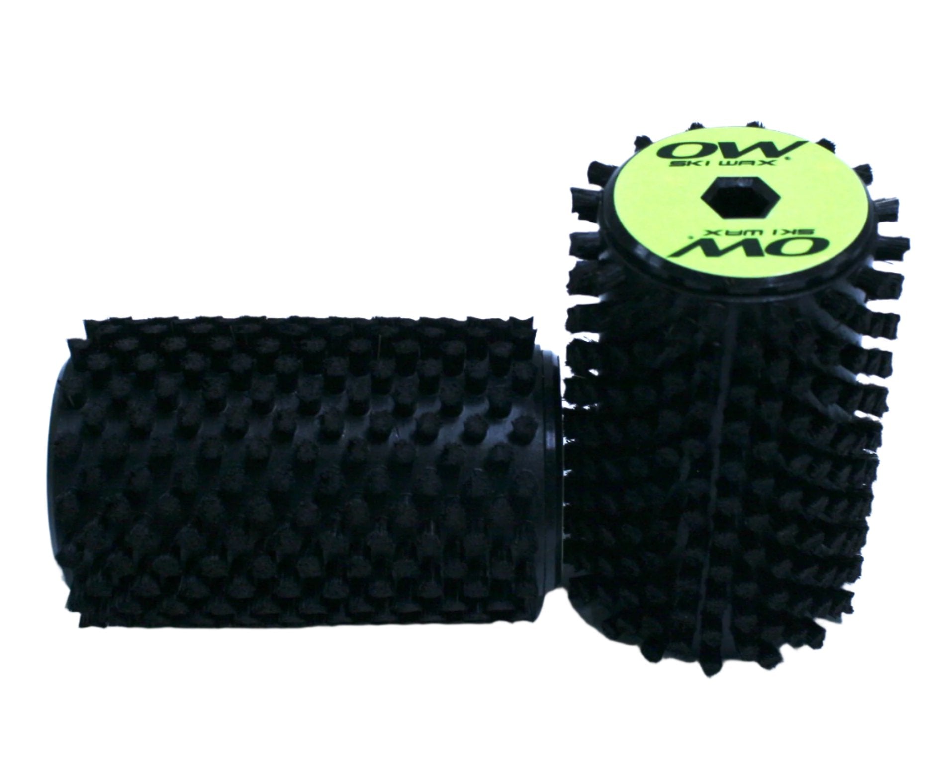 One Wayn rotoharja porakoneeseen suksien voiteluun hevosenjouhesta kaksi kappaletta