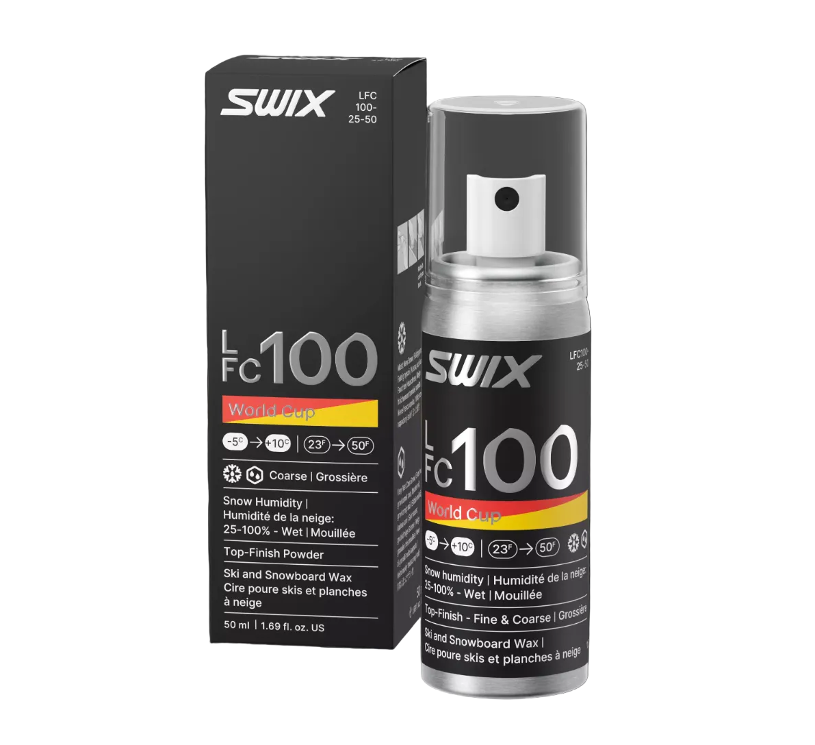 Swix LFC100 luistovoide hiihtosuksille nestemäinen 50millilitraa
