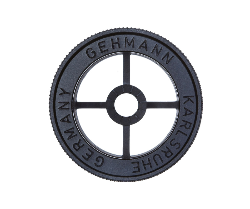 Gehmann 528-22 "double cross" front sight iris