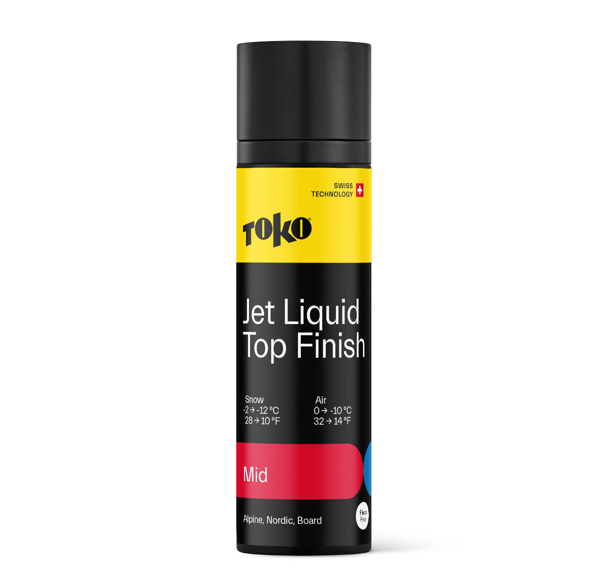 Toko Jet Liquid Top Finish Mid, 70ml fluoriton luistoneste