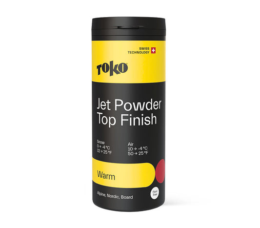 Toko Jet Powder Warm, 30g Top Finish