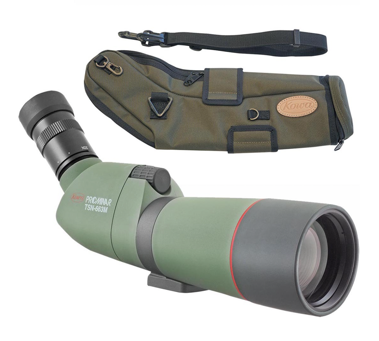 Kowa TSN-663M prominar kaukoputki varusteineen