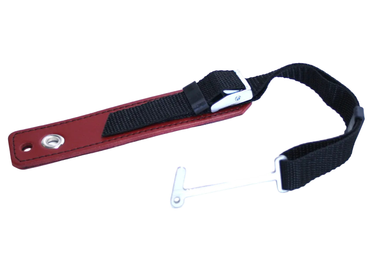 SDA koukkuremmi punainen