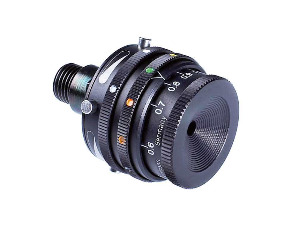 Gehmann 565 iris, 6-color filter with double polarization filter