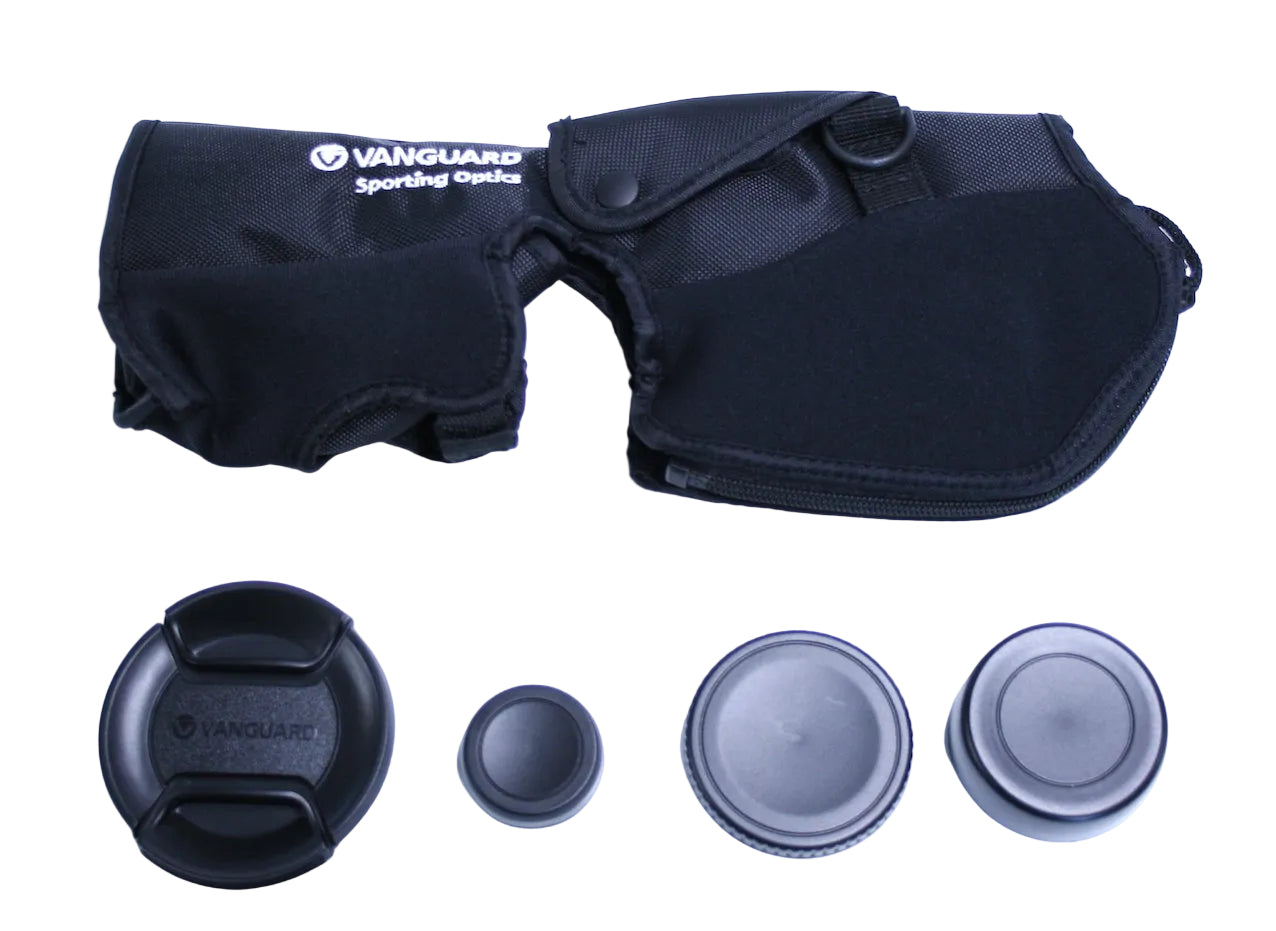 Vanguard endeavor HD 65 A suojapussi ja okulaarinsuojat